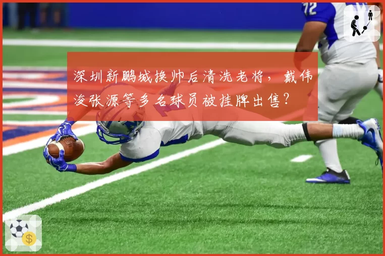 深圳新鹏城换帅后清洗老将，戴伟浚张源等多名球员被挂牌出售？