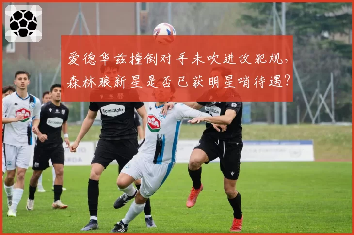 爱德华兹撞倒对手未吹进攻犯规,森林狼新星是否已获明星哨待遇?