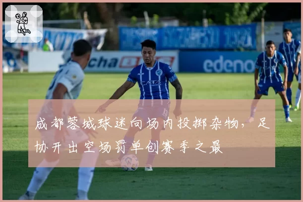 成都蓉城球迷向场内投掷杂物，足协开出空场罚单创赛季之最