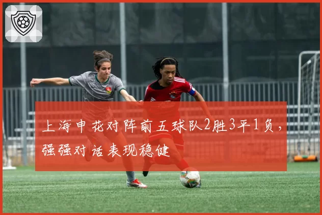 上海申花对阵前五球队2胜3平1负，强强对话表现稳健